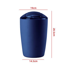 PAPELERO AZUL 28.5X19X14.5CM