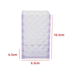 VASO DE BAÑO BEIGE 10.5X6.5X6.5CM 