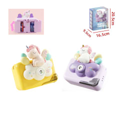 MAQUINA DE BURBUJAS DE UNICORNIO 20.5X16.5X9.5CM 