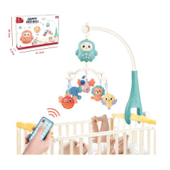 MOVIL CUNA PARA BEBE CON SONIDO 41.3X8.2X30.5CM
