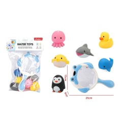 JUGUETE DE BAÑO SURTIDOS PARA BEBE 25X15X3CM