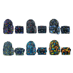 MOCHILA CON LONCHERA Y ESTUCHE NIÑO 