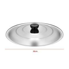 TAPA DE OLLA ACERO INOXIDABLE 30CM