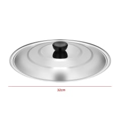 TAPA DE OLLA ACERO INOXIDABLE 34CM