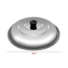 TAPA DE OLLA ACERO INOXIDABLE MAGNETICO 38CM