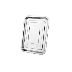 FUENTE RECTANGULAR ACERO INOXIDABLE 27*20*3.8