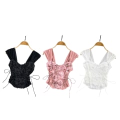 PETO MUJER TIPO CORSET VELVET  TALLA UNICA