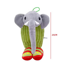 PELUCHE ELEFANTE IBR 25CM