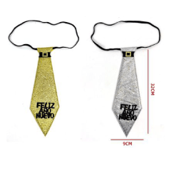 CORBATA COTILLON AÑO NUEVO 9X32CM