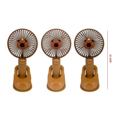 VENTILADOR PINZA CAPIBARA 7*6.2*21.5cm