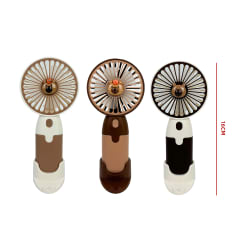 VENTILADOR CON PORTA CELULAR CAPIBARA 7.8X3.8X15.7 CM