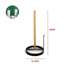 Soporte Porta Papel Toallin Cocina Metal 13.5x30cm