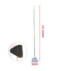 LIMPIAVIDRIOS MICROFIBRA MANGO EXTENSIBLE ANCHO 30CM