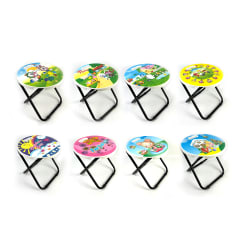 SILLA PISO INFANTIL PLEGABLE MULTIDISEÑO COLORES SURTIDOS