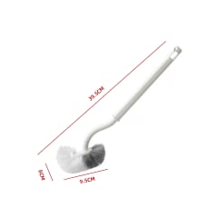 ESCOBILLA CEPILLO LIMPIADOR PARA INODORO 39.5×8×9.5 CM