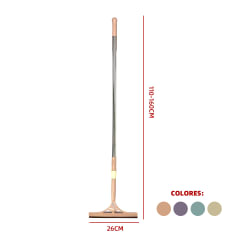 LIMPIADOR DE VENTANAS Y PISOS CON MANGO EXTENSIBLE 26X110-160CM