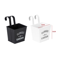 JARDINERA PLASTICA COLGANTE 15X13CM