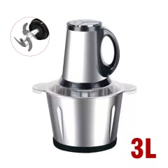 PICADORA DE CARNE Y VERDURAS 3L ACERO INOXIDABLE