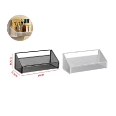 ESTANTE METALICO MULTIUSO PEGATINAS ADHESIVAS 30X11.5X11.5CM