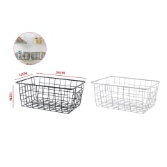 CANASTA ORGANIZADORA PARED  29X12X12CM