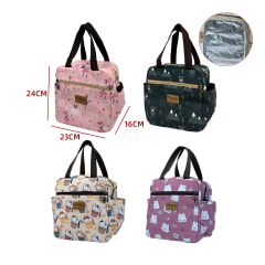 Lonchera Térmica Textil 24×23×16 cm | Diseños Surtidos