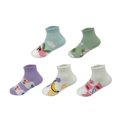 CALCETIN NIÑA TOBILLO DISEÑO FRUTAS 6-9 AÑOS