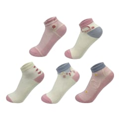 CALCETIN NIÑA TOBILLO DISEÑO GATiTOS 3-6 AÑOS