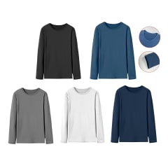 CAMISETA HOM. POLAR CUELLO REDONDA