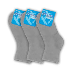 CALCETINES DE NIÑO CORTE TOBILLO COLOR AZUL, GRIS, NEGRO | 12 UNID