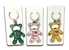 LLAVERO DISEÑO OSO | 12 UNID