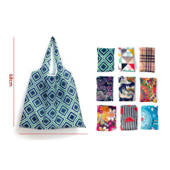 BOLSA DE COMPRAS CON DISEÑOS 58X68CM | 12 UNID