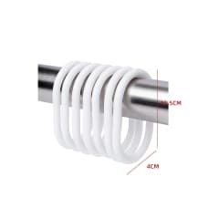 ARGOLLAS PARA CORTINAS DE BAÑO 4X15.5CM | 12 UNID