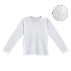 CAMISETA JUVENIL NIÑO DE ALGODÓN BLANCO CUELLO REDONDA 13-14/15-16/S-M