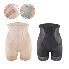 PANTALETA FAJA ENCAJE CON CIERRE XL/2XL/3XL