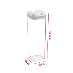 CONTENEDOR HERMETICO 1900ML 10X10X30.5CM