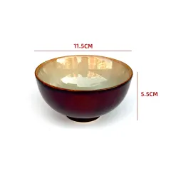 Bowl de cerámica esmaltado Circular 11.5 cm
