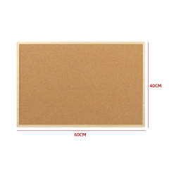 Pizarra Corcho Marco Madera 40×60 cm