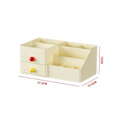 ORGANIZADOR MAQUILLAJE 27.5X15.5X12CM