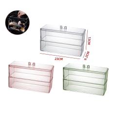 CAJA ORGANIZADORA TRANSPARENTE 23X9.2X13CM