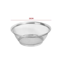 COLADOR ACERO INOXIDABLE 28 CM