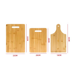 SET DE TABLAS DE MADERA
