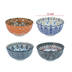 BOWL CERAMICA ESTAMPADOS SURTIDOS 12.7X12.7CM