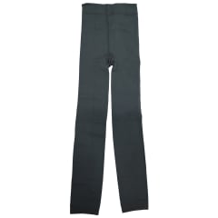 CALZA NIÑA POLAR NYLON GRIS TALLA 09-10