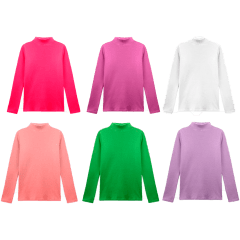 CAMISETA NIÑA POLAR C/ALTO /  VENTA POR DOCENA