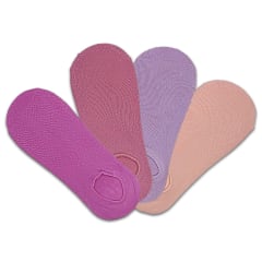 CALCETINES NIÑA COLOR LISO CORTE INVISIBLE TALLA 10-12 1| 12 UNID