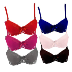 SOSTEN ENCAJE ESTAMPADO COPA A |12 UNID