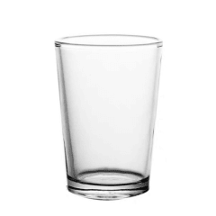 VASO VIDRIO 6.4x11CM 215ML
