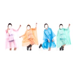 PONCHO IMPERMEABLE DE ADULTO UNISEX TALLA UNICA 130X100CM | 12 UNID_OLD