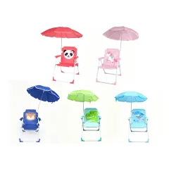 SILLA DE CAMPING DISEÑO DE RAYAS 51X46X75CM