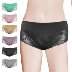 CALZON INVISIBLE BORDE CON ENCAJE  |12 UNID